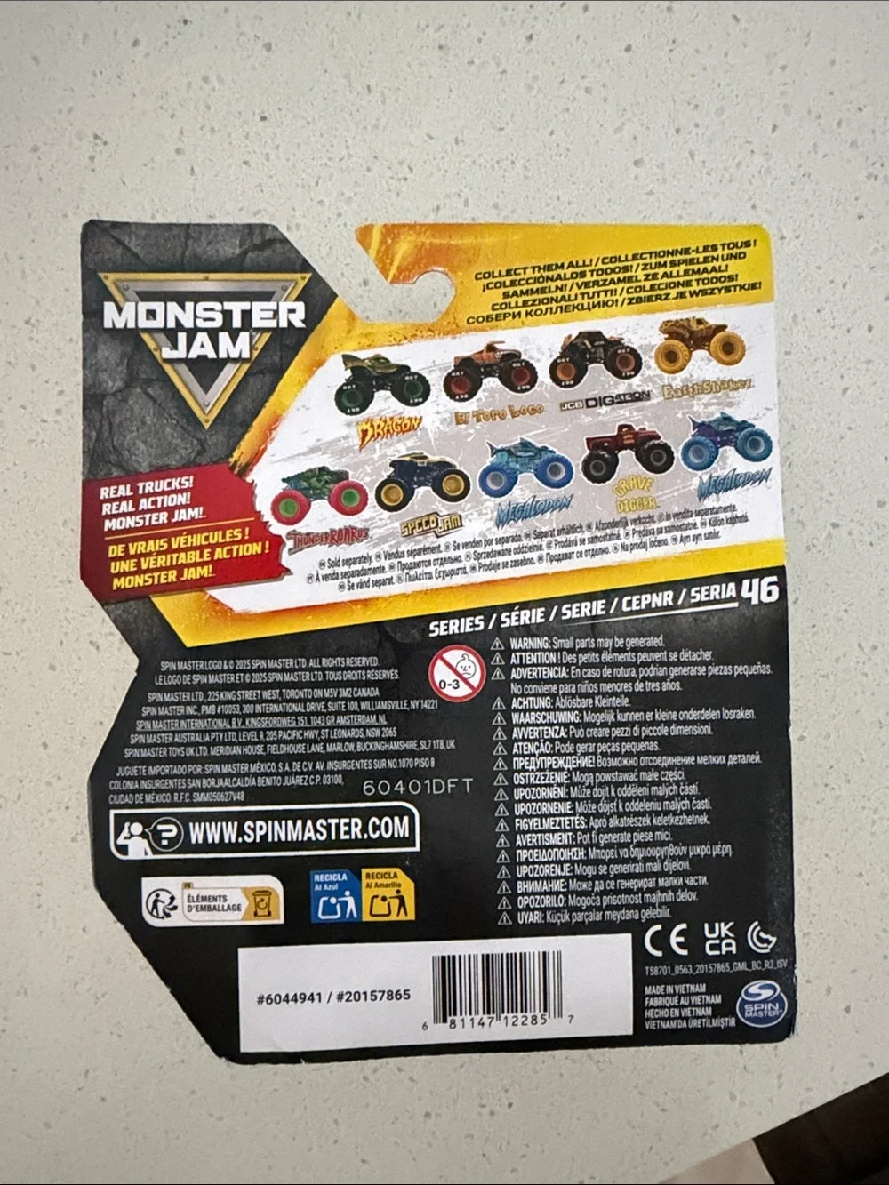 Monster Jam Classroom Crusher 1:64 truck